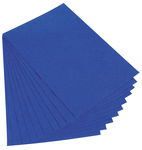 Bastelfilz,  10 Platten ultramarin   (20 x 30 cm)