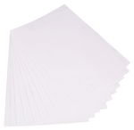 Bastelfilz, 10 Platten wei�          (20 x 30 cm)