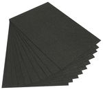 Pannolenci, 1,5 mm, 20x30 cm, 10 pz, nero