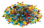 Assortimento.di perline di vetro XXL-500g-assortim