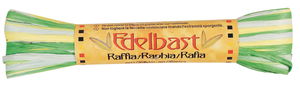 Edelbast Multicolor, 30 m B�ndel 'Fr�hling' matt