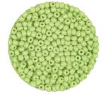 Rocailles opak (2,6 mm), 20 g lindgr�n