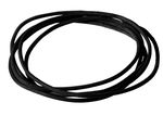 Lederriemen (2 mm), 1 m schwarz