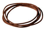 Lederriemen (2 mm), 1 m dunkelbraun
