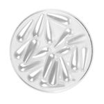 Gocce di cera, ca. 6 x 14 mm, 20 pezzi, bianco