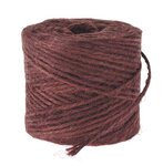 Jutegarn (3,5 mm),  55 m/200 g braun
