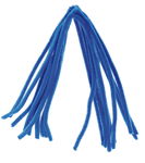 Fils chenille , Diam. 8 m..., bleu outremer
