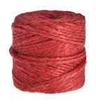 FICELLE DE JUTE 3,5MM ROUGE /55M