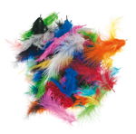 Piume, colori assortiti, ca. 10-20 cm, 10 g