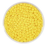 Rocailles opak (2,6 mm), 20 g gelb