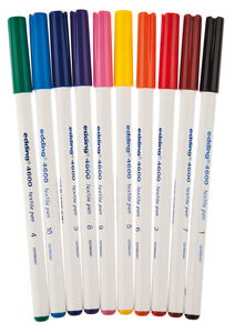 Edding 4600 T-Shirt Pen, 10er Set