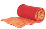 Filzband 2-farbig, rot/gelborange (15 x 100 cm)