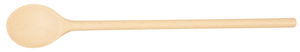 Kochl�ffel oval  aus Holz (35 cm)