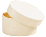 Spanschachtel oval          (84 x 54 mm)