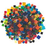 Mosaik 'Tiffany', 500 g Buntmix transparent