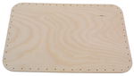 Korbflechtboden eckig (34 x 24 cm/50 L�cher)