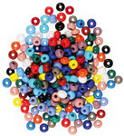 Rocailles Mix (4,5 mm), 17 g Opak bunt