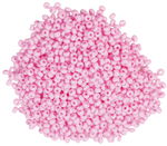 Rocailles opak (2,6 mm), 17 g rosa