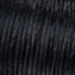 Satinkordel (2 mm),  6 m schwarz