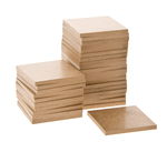 D�coupes carr�es en MDF, Dim. ..., le lot