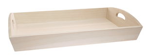 Holz-Tablett (45 x 31 x 7,5 cm)