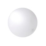 PERLE POLARIS 'BILLE' ACRYL 8MM BLANC /PCE