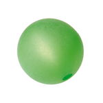 Polarisperle (8 mm), matt hellgr�n