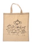 Baumwoll-Tasche 'Kindergarten' (38 x 42 cm)