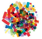 Mosaik 'Luzy Acryl', 100 g bunt Mix