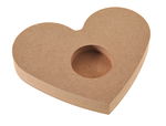 MDF Portalumino 'Cuore',1 pz,ca.14,2x1,9cm