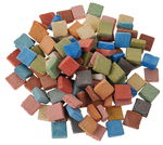 Mosaik 'Byzantic�', 1 kg buntmix im Eimer(10x10mm)