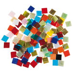 Mosaiksteine Tiffany, 200 g bunt      (10 x 10 mm)