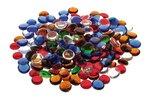 Nuggets di vetro rotondi,1000g,�15-20mm
