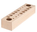 BLOC CASIER A OUTILS EN BOIS 300X80X60MM /PCE