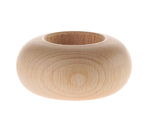 Teelichthalter Holz, Rad gerundet (79 x 34 mm)
