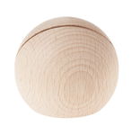 Boule porte-photo en bois, P..., la pi�ce