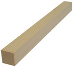 Grenen balk  40 x 40 mm, speciale maat