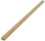 Grenen lat 10 x 15 mm, 50 cm lang