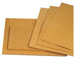 PLAQUE EN LIEGE COMPRIME 2X500X500MM /PCE