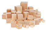 CUBES EN BOIS -2E CHOIX- /1KG