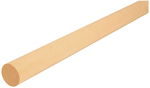 BAGUETTE RONDE EN HETRE 40X500MM /PCE
