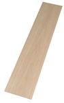 Tavoletta di legno di balsa 500x100x3mm, 1 pezzo