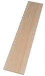 Tavoletta di legno di balsa 500x100x10mm, 1 pezzo
