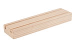 Holzleiste mit zwei Nuten