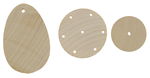 DISQUES EN BOIS POUR CARILLONS /3PCS