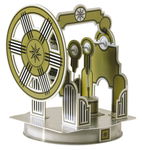 Stirling-Motor Kartonbausatz