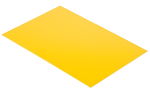 Polystyrol gelb    2,0 x 210 x 300 mm