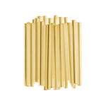 Stiftperlen, 17 g topas mit silber    (30 mm)