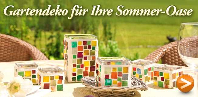 Gartendeko f�r Ihre Sommer-Oase