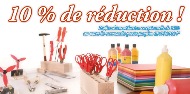 10 % de r�duction